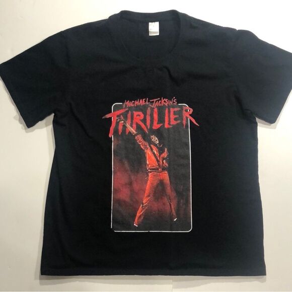 Michael JACKSON -THRILLER- Music Icon T-shirt Unisex  Adult Size  L - Picture 1 of 7